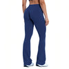 YEOREO Women’s seamless scrunch flared leggings
