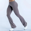 YEOREO Women’s seamless scrunch flared leggings