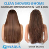weAQUA Heavy Duty Shower Filter Family Pack