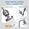 weAQUA Heavy Duty Shower Filter Family Pack