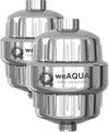 weAQUA Heavy Duty Shower Filter Family Pack
